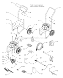 Part Location Diagram of B3386GS Briggs and Stratton MANUAL, Engine